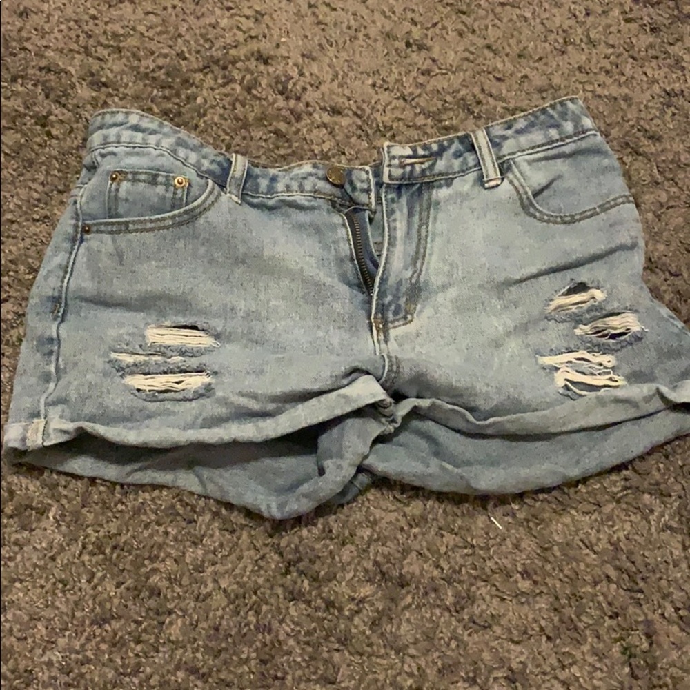Jean shorts